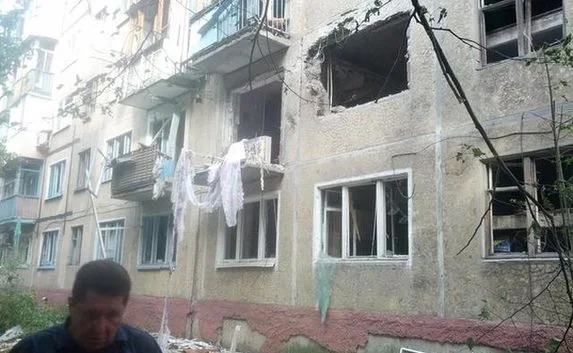 Донецк под мощнейшим артобстрелом