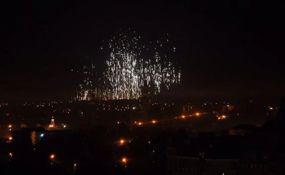 В Донецке вновь применили фосфорные бомбы