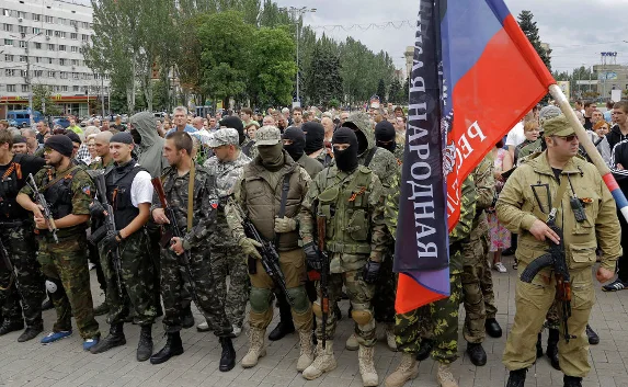 Ополченцы наступают на юг Донбасса