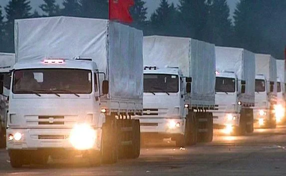 Россия отправит второй гуманитарный конвой в Украину