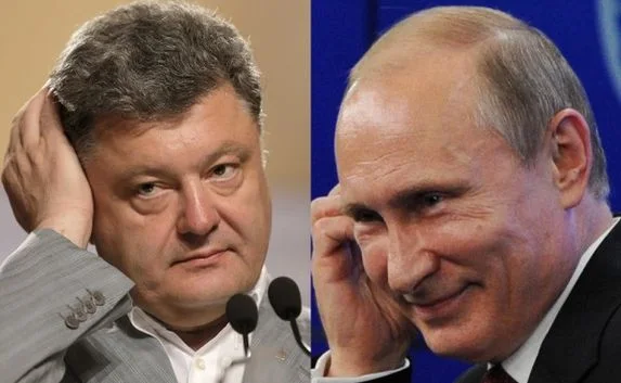 Путин и Порошенко обсудили по телефону ситуацию на Донбассе