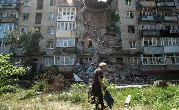 В Донецк пришла тишина