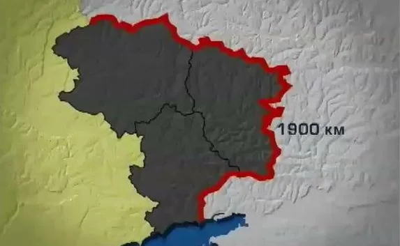 Украина начала строить «Стену» на границе с Россией