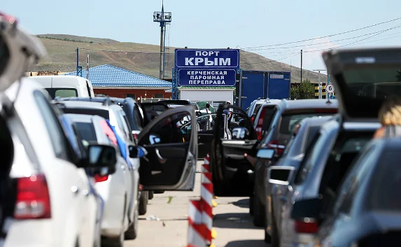 До 20 сентября Керченской переправой пользоваться не советуют