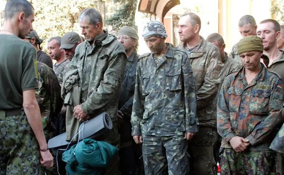 Под Донецком состоялся очередной обмен военнопленными