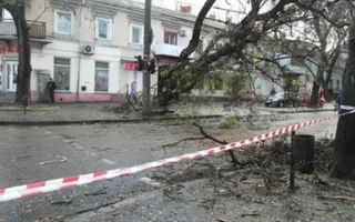 В Севастополе возвращают свет в дома, обесточенные из-за бури