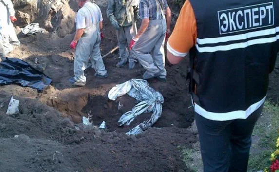 Под Донецком нашли ещё одно захоронение