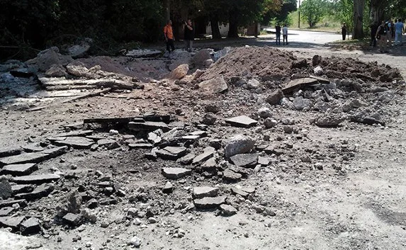 С утра в Донецке слышна канонада