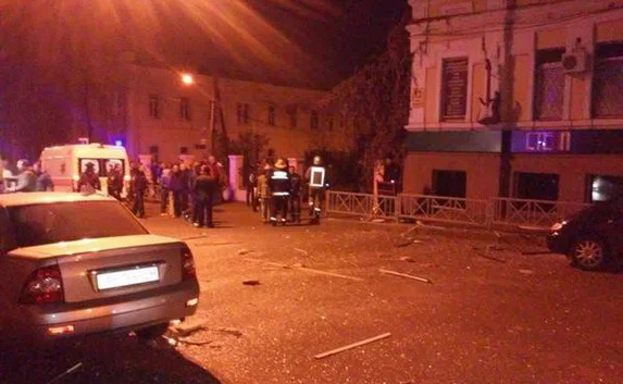 В кафе Харькова прогремел взрыв