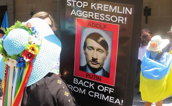 В Австралии устроили пикет против Путина