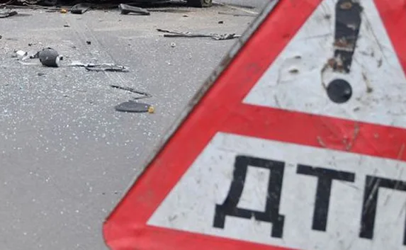 В Крыму машина полиции врезалась в такси. Водитель погиб