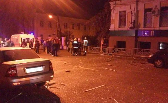 В Харькове при взрыве в кафе пострадали люди