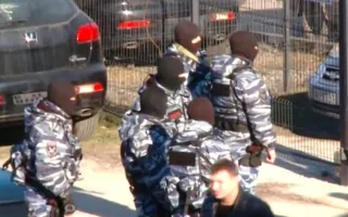 Крымскотатарский телеканал АТR оцеплен ОМОНом: ведётся обыск