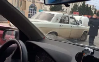 На Юмашева в Севастополе «Mercedes» въехал в «Волгу»
