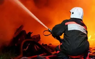 В Севастополе горели торговые павильоны