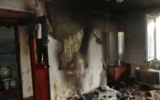 В Балаклавском районе горел жилой дом