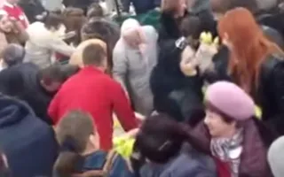 Украинские СМИ троллят крымчан видео драки за бананы