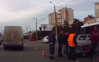 На Острякова ДТП: водитель «Лады» не заметил мотоциклиста