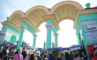 В Симферополе у входа на рынок обустроят площадь с фонтаном