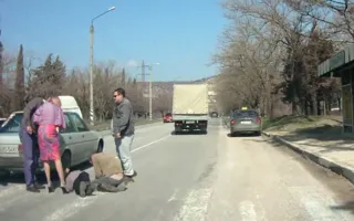 В Инкермане на пешеходном переходе сбили старушку