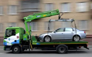 В Симферополе эвакуируют авто, чьи владельцы не умеют парковаться
