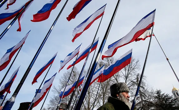 Год в России 78% симферопольцев встретили в позитивном настроении