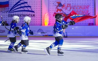 Стартовал хоккейный турнир среди детей «Русская весна»