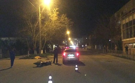 В Евпатории насмерть разбились мотоциклист и его пассажир