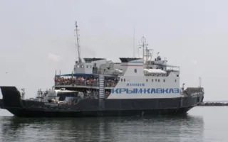 Между Крымом и материковой Россией курсируют десять паромов
