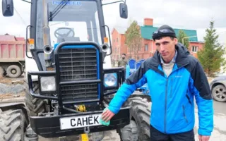 Житель Екатеринбурга приедет в Крым на тракторе