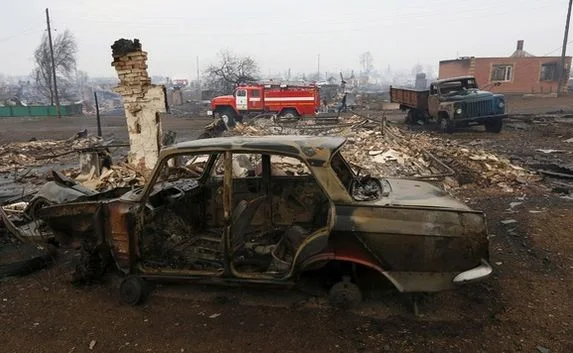 Пожары в Хакасии: 14 апреля — день траура по погибшим