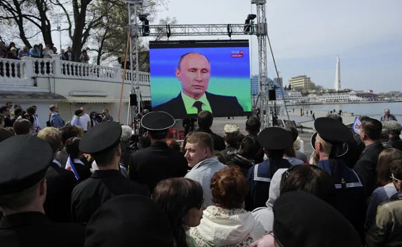 Севастопольцы не смогли общаться с президентом в прямом эфире
