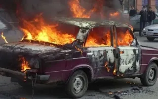 В Севастополе опять горели автомобили
