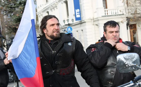 В России стартовал мотопробег «Ночных волков» по Европе