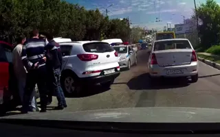 Авария рядом со Студгородком стала причиной пробки