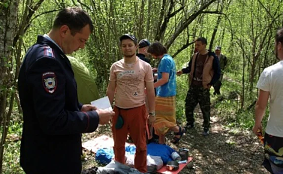 В Ушаковой балке жгут костры, за что и платят штрафы