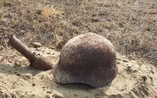 Под Феодосией обнаружены останки советских воинов