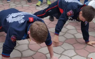 В Керчи побили рекорд по отжиманию