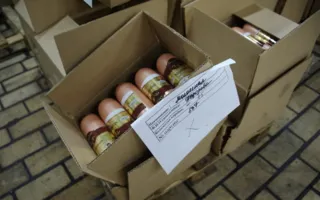 В Крым из Украины не доехала опасная для желудка колбаса