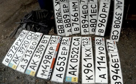 Ливень смыл с авто симферопольцев сотни номерных знаков