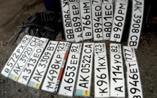 Ливень смыл с авто симферопольцев сотни номерных знаков