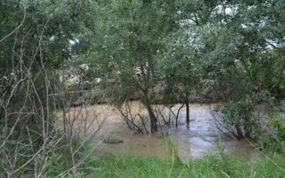 Внимание! В Орловке и Вишнёвом возможны подтопления дворов