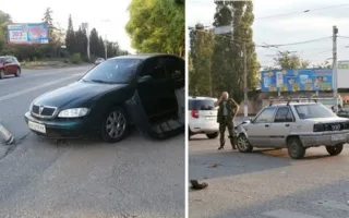 В Севастополе лихач рванул на «красный» и совершил ДТП