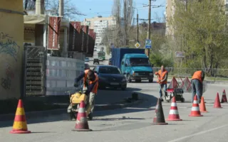 Симферопольцы жалуются на качество ремонта дорог 
