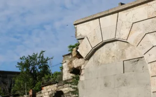 В Керчи рухнула часть Митридатской лестницы 