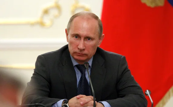 Путин постигает «азы» в йоге