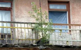 В Севастополе обрушился балкон многоэтажного дома