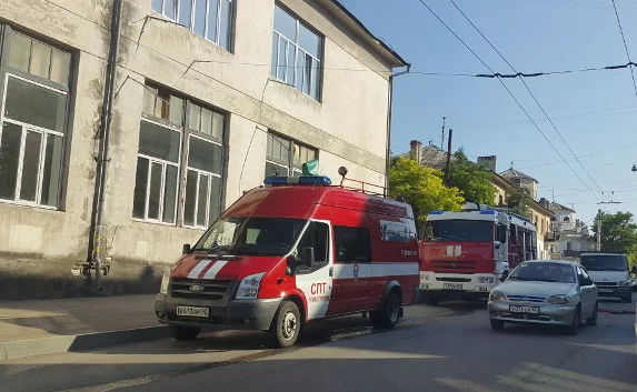 В Севастополе на Ивана Голубца загорелась квартира