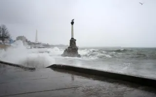 ​В Крыму ожидают усиления ветра до 20 м/с