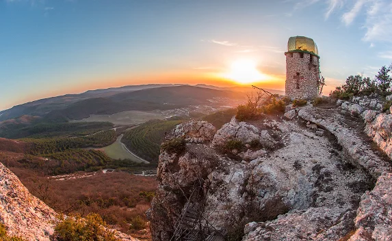 Красоты Крыма: Скальный монастырь Шулдан